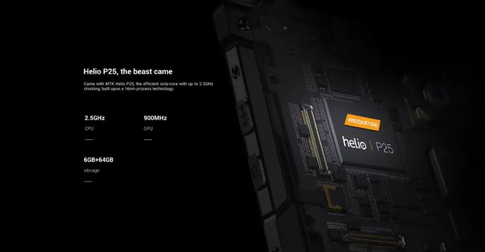 DOOGEE S60 IP68 водонепроницаемый мобильный телефон 6 ГБ+ 64 ГБ Android 7,0 Helio P25 Восьмиядерный 5,2 ''FHD 5580 мАч 4G LTE смартфон