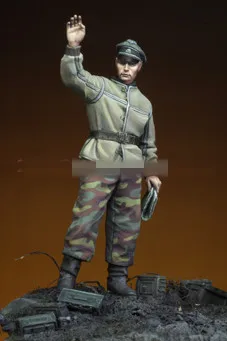 1/35 модельная фигурка из смолы наборы WW2 немецкий солдат несобранный