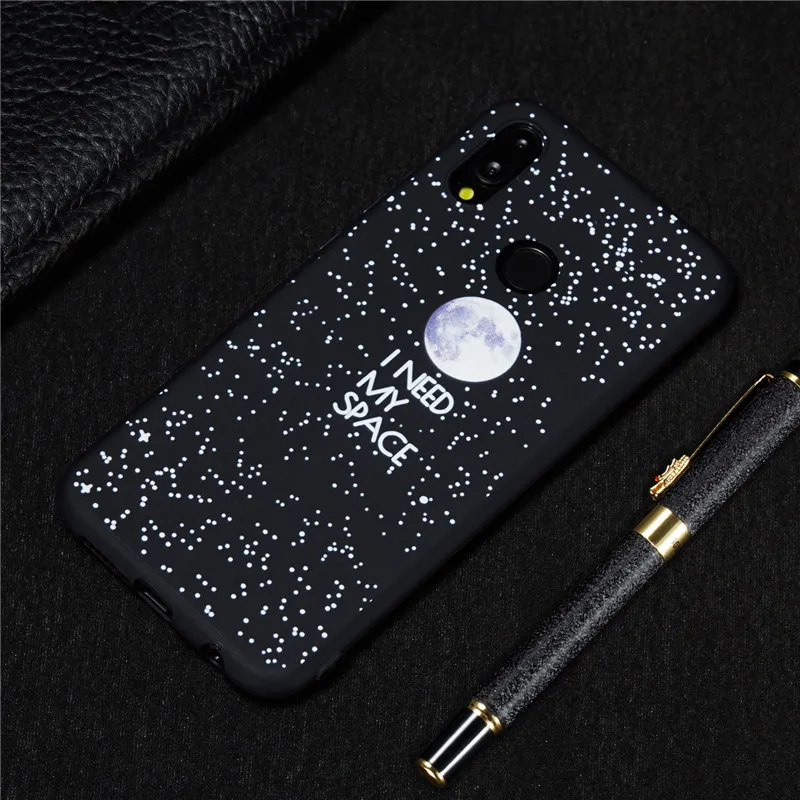 Чехол для huawei P20 Lite с космонавтом, чехол для huawei P20 Lite, чехол P 20 Pro P20Lite P20Pro, мягкий чехол из ТПУ с изображением космонавта Луны планеты