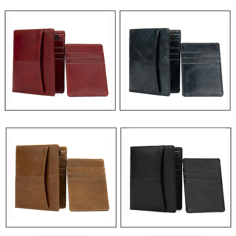 MVA маленький женский кошелек мужские кошельки для кредитных карт кожаный мужчин