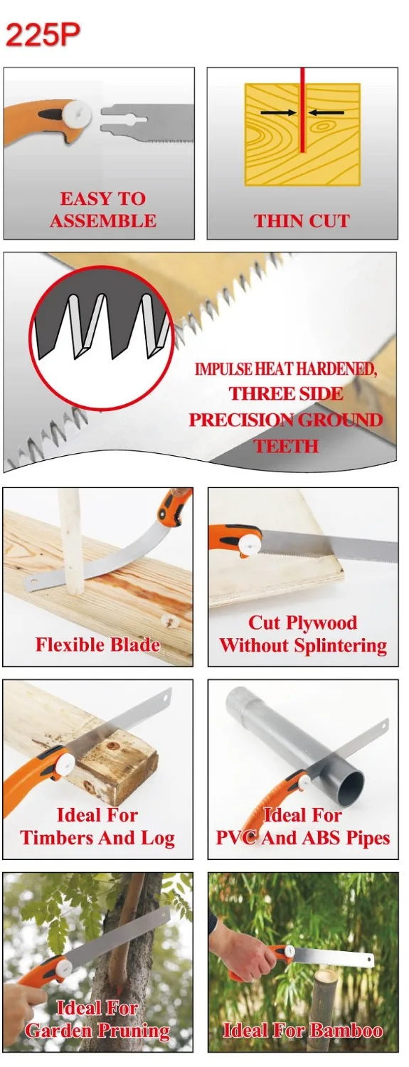 Новинка 1 шт. трехскоростная быстрая пила для деревообработки пилы 225P |