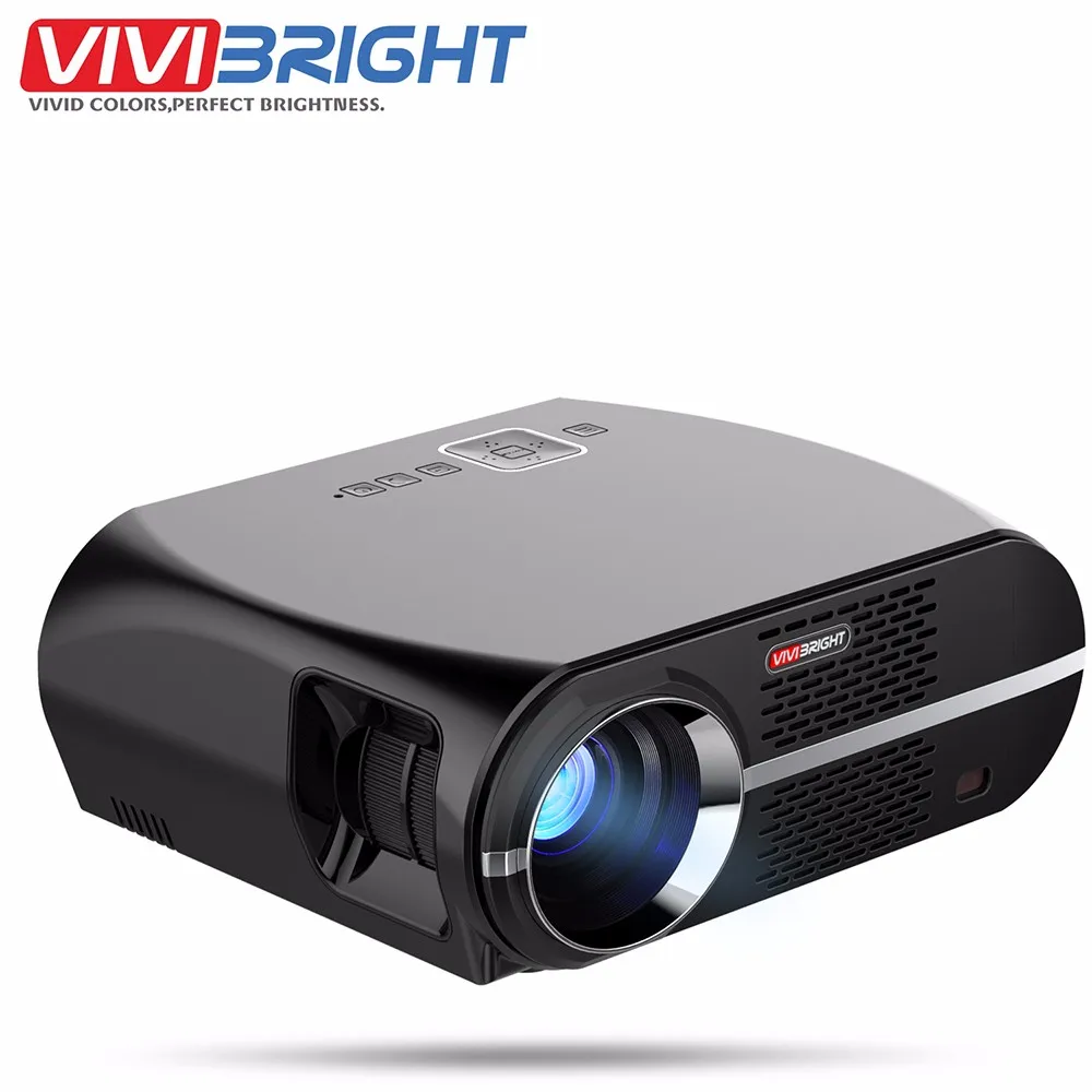 VIVIBRIGHT GP100 Android проектор Full HD 3200 люмен 1080P wifi Bluetooth светодиодный ЖК дисплей домашний