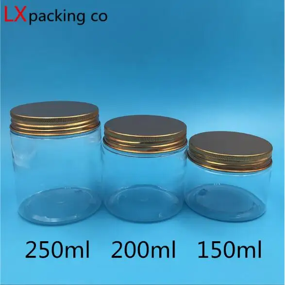 30 PCS 50 100 150 200 250 ML Transparent Plastic Jar Bottles Rose Gold Lid Clear 1 3 6 8 OZ Spice Cream Candy Container Bank
30 PCS 50 100 150 200 250 ML Transparent Plastic Jar Bottles Rose Gold Lid Clear 1 3 6 8 OZ Spice Cream Candy Container Bank
