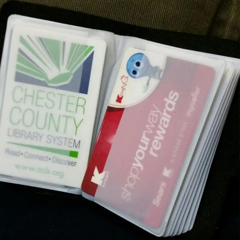 Визитница для кредитных карт модный полезный бумажник из искусственной кожи с