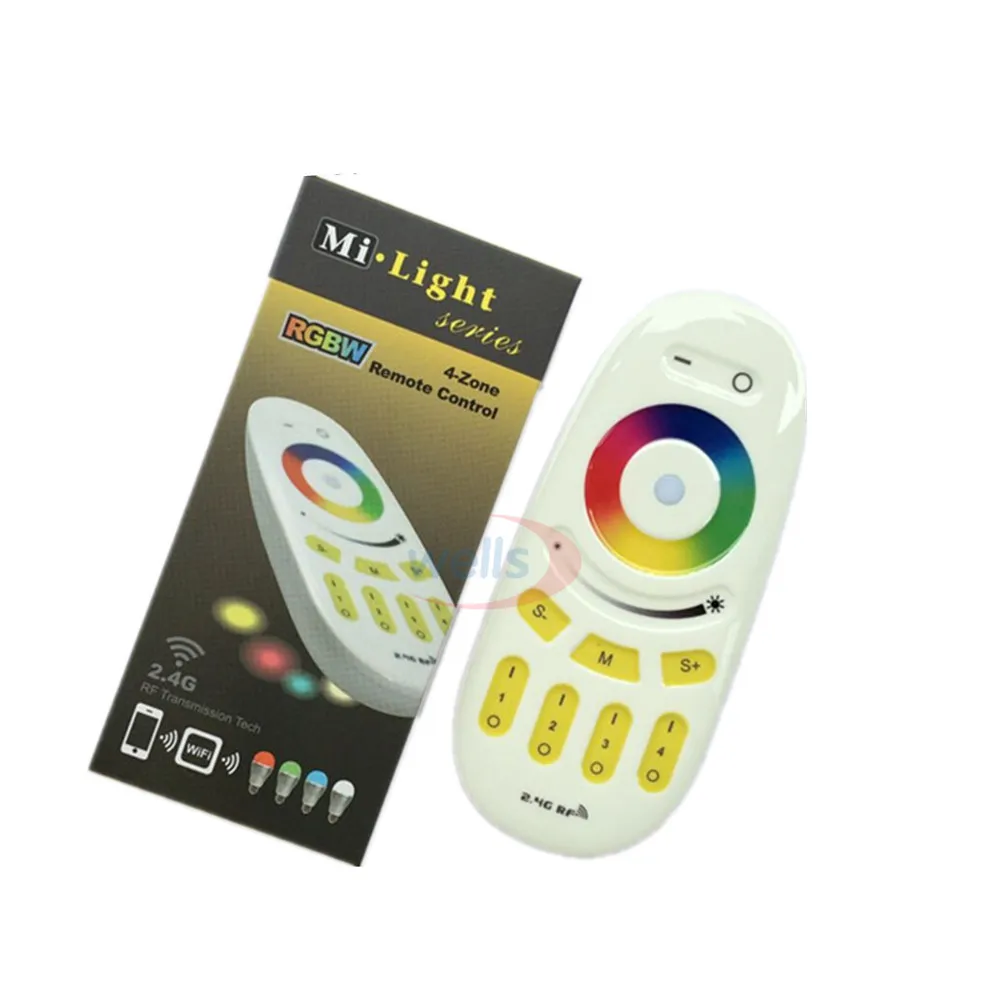 Miboxer 2 4G 4 зонный беспроводной Радиочастотный контроллер с регулировкой