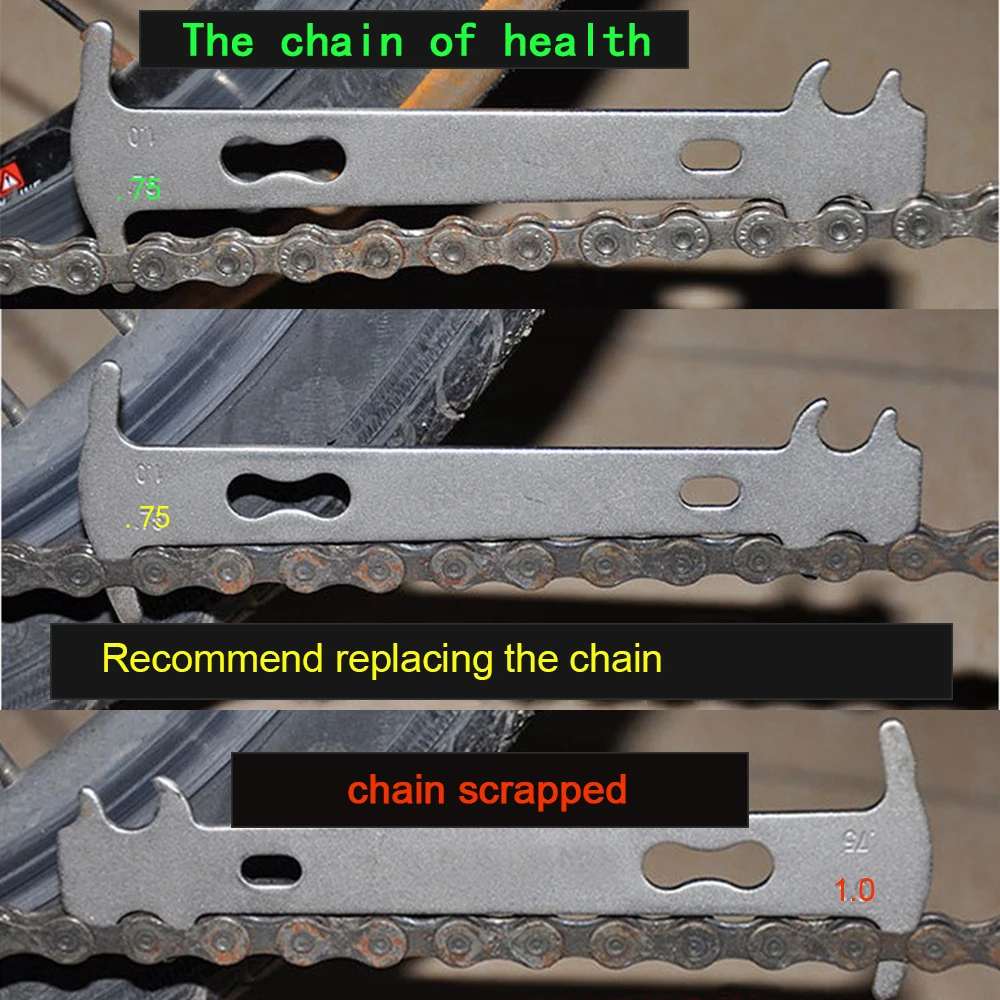 Индикатор износа велосипедной цепи ZTTO 1 шт. набор инструментов для проверки