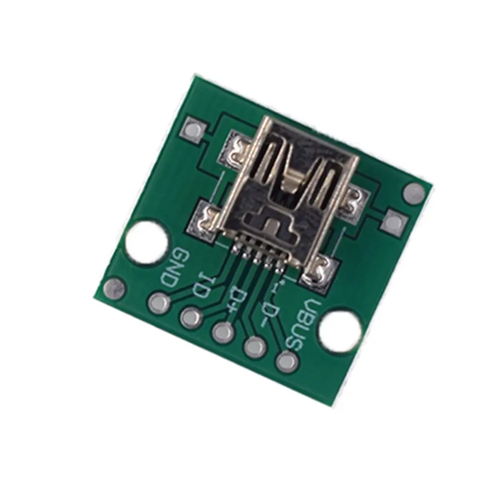 Профессиональная плата адаптера модуля Usb для Dip гнездо Mini-5p патч 2 54 мм прямой