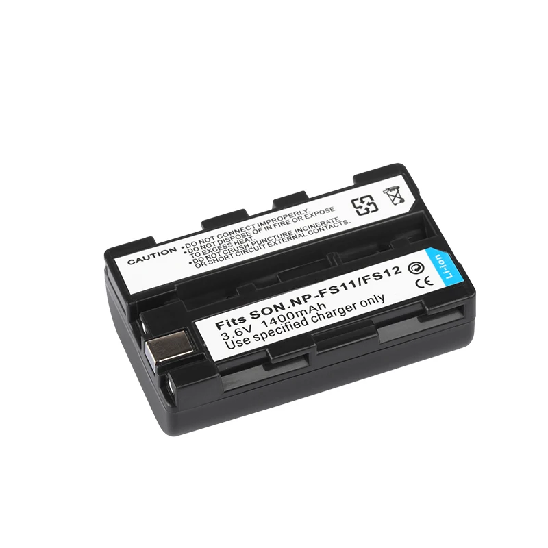 Dinto 1 шт. 1400 мАч 3 6 V NP-FS10 NP-FS11 NP-FS12 Перезаряжаемые цифровой Камера Батарея для Sony CCD-CR1