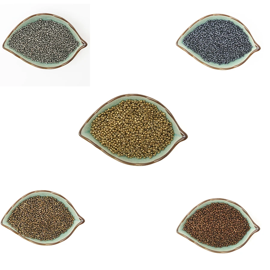 Бисер для изготовления ювелирных изделий бисер из закаленного стекла 4 мм 300