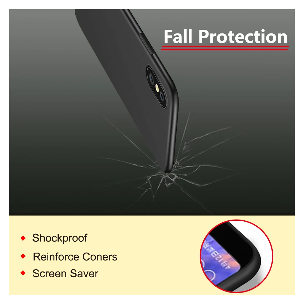 Мягкий облегающий чехол для iPhone 5 SE 5S 6 6S 7 8 Plus X XR XS Max милые силиконовые чехлы Apple