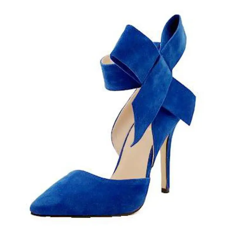 Популярные туфли на высоком каблуке с большими бабочками размеры 43 | Обувь