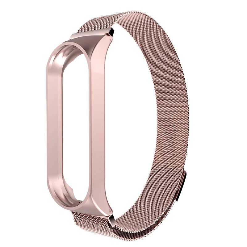L Для xiaomi Band 4 или 3 Смарт-браслет металлический ремешок часы браслет ремешок сменный ремешок xiomi xiaomi ремешок xaomi - Цвет: L
