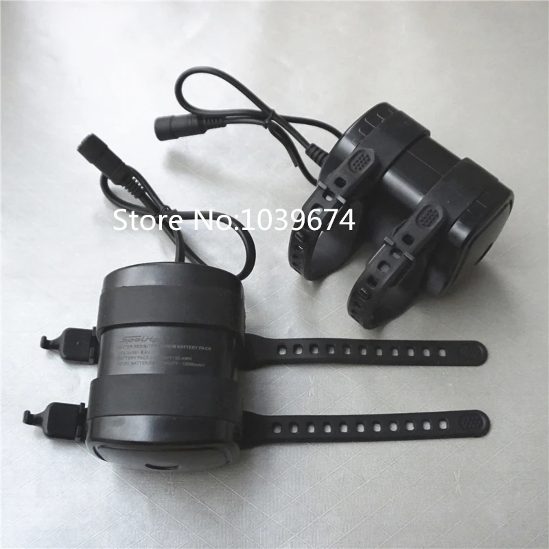 

Waterproof 8.4V 13200MAH Lithium ion 18650*6 Rechargeable Battery DC5.5 Plug for Flashlights Power Source with Free Charger