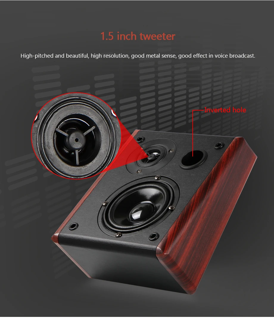 OUPUSHI CL315 Ресторан 100 в деревянный 20 Вт настенный динамик для продажи