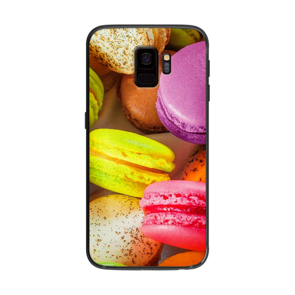 Красочные мороженое макароны для samsung Galaxy A5 A6 A7 A8 A9 2017 чехол телефона плюс M10 M20 M30