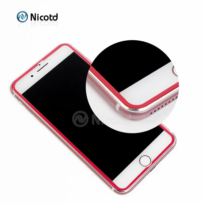 3D изогнутый титановый край 9H 0 26 m закаленное стекло полное покрытие для iPhone 6 6s Plus