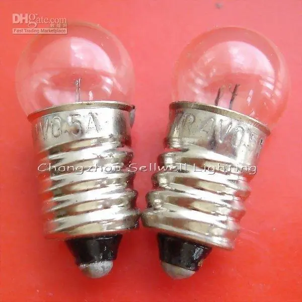 Small lighting lamps 4v 0.5a E10 A605