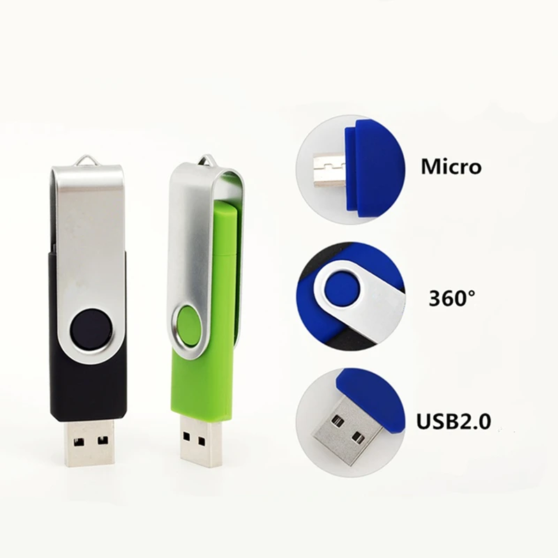 BRU 8 ГБ OTG USB флэш накопитель для Android смартфон OEM памяти персонализированные stick на