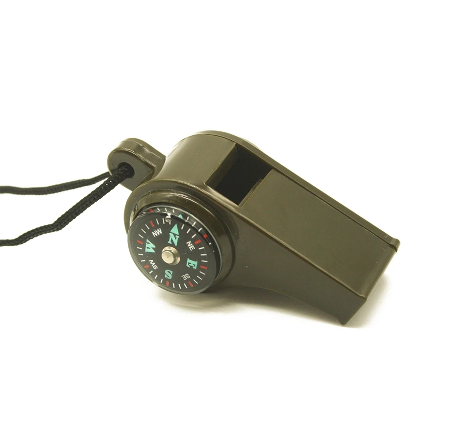 Снаряжение для выживания 3 в 1 спортивные товары свисток чирлидинга с компасом и