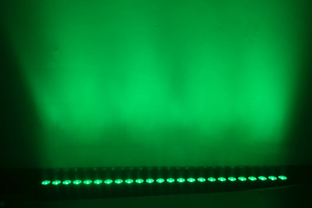 Настенный светильник для мытья бегущей лошади 24x3 Вт RGB 3в1 DMX512 звуковая музыка диско-DJ светильник для свадебной вечеринки настенный светильник