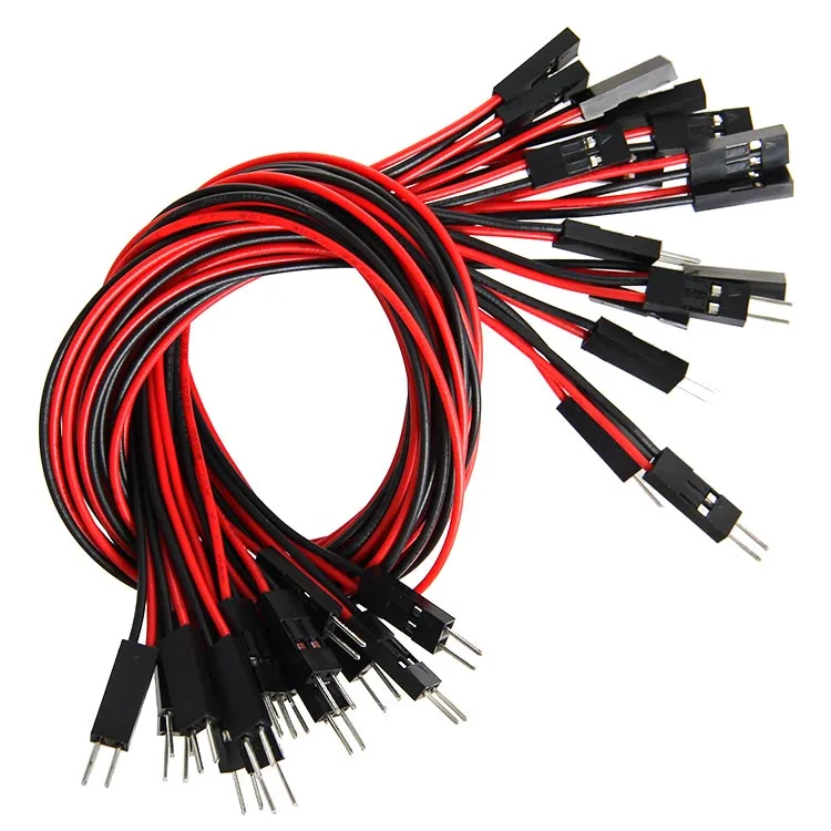 

Geeetech 16pcs 30cm 2pin M-M/F-F/F-M Jumper Wire Dupont Cable