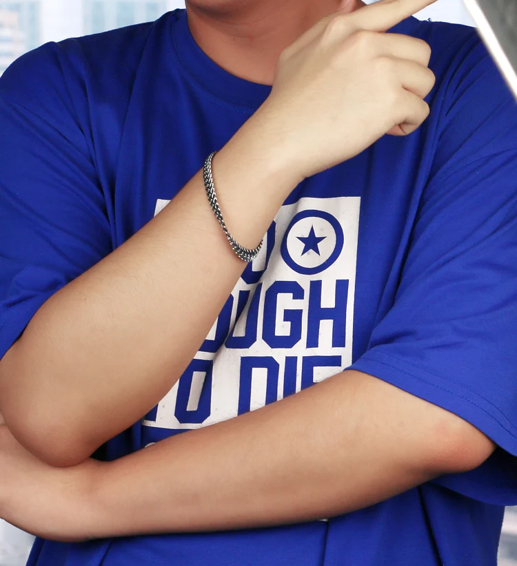 Для мужчин 925 пробы серебро браслет специальные ожерелье с подвеской в виде змеи