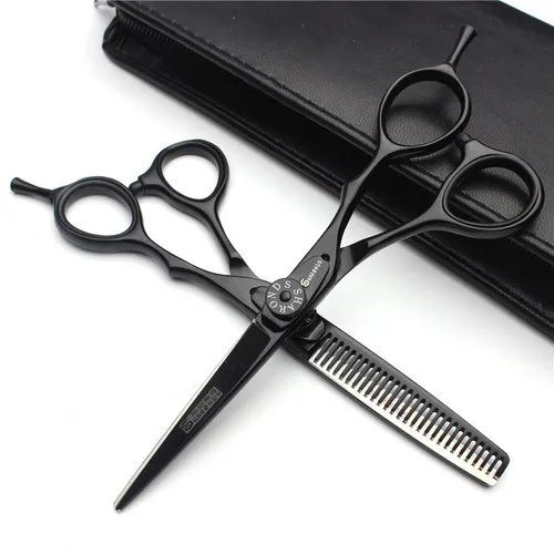 5.5inch 3 Настоящие Профессиональные Парикмахерские ножницы для стрижки 5,5 дюймов 6 дюймов 7 дюймов японские Парикмахерские ножницы для стрижки филировочные ножницы - Цвет: 5.5inch 3
