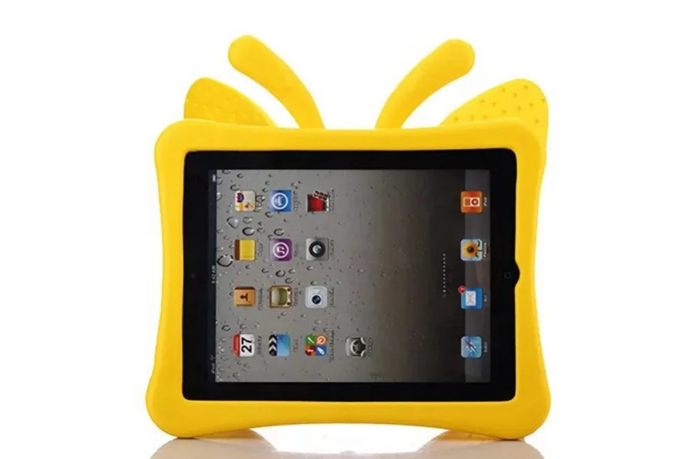 3D чехол с мультяшной бабочкой для ipad 2 3 4 чехол для ipad 4 Детская безопасная подставка противоударный чехол для планшета JOVTINI для ipad 3 для ipad 2