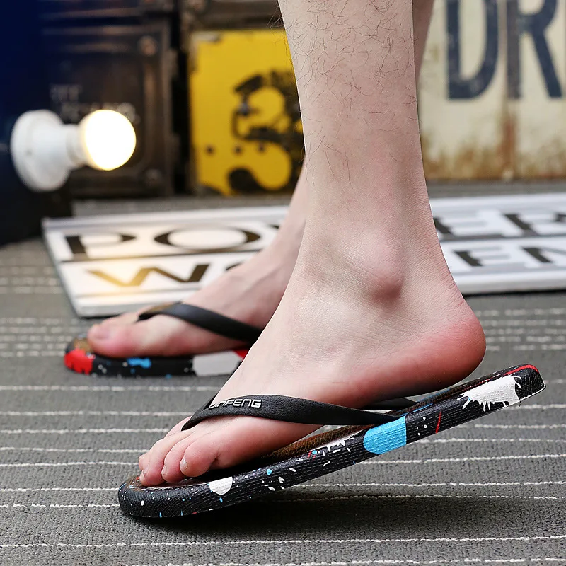 Пляжные сандалии на плоской подошве для отдыха Вьетнамки бума в 2019