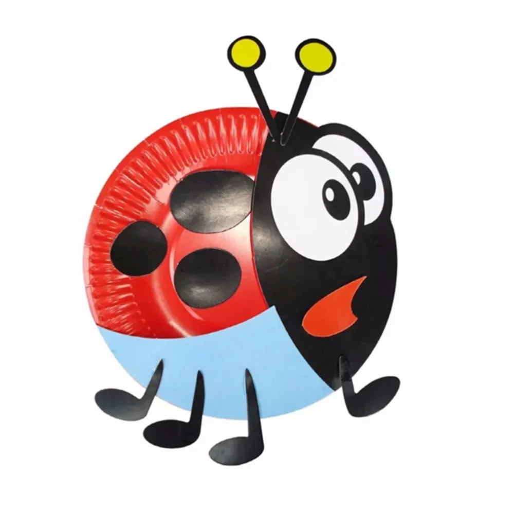 Милый бумажный набор для рукоделия цветные наборы наклейки рисования детей