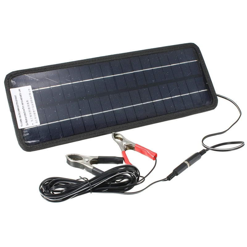 Портативная монокристаллическая солнечная панель LEORY 12 В 4 5 Вт зарядное