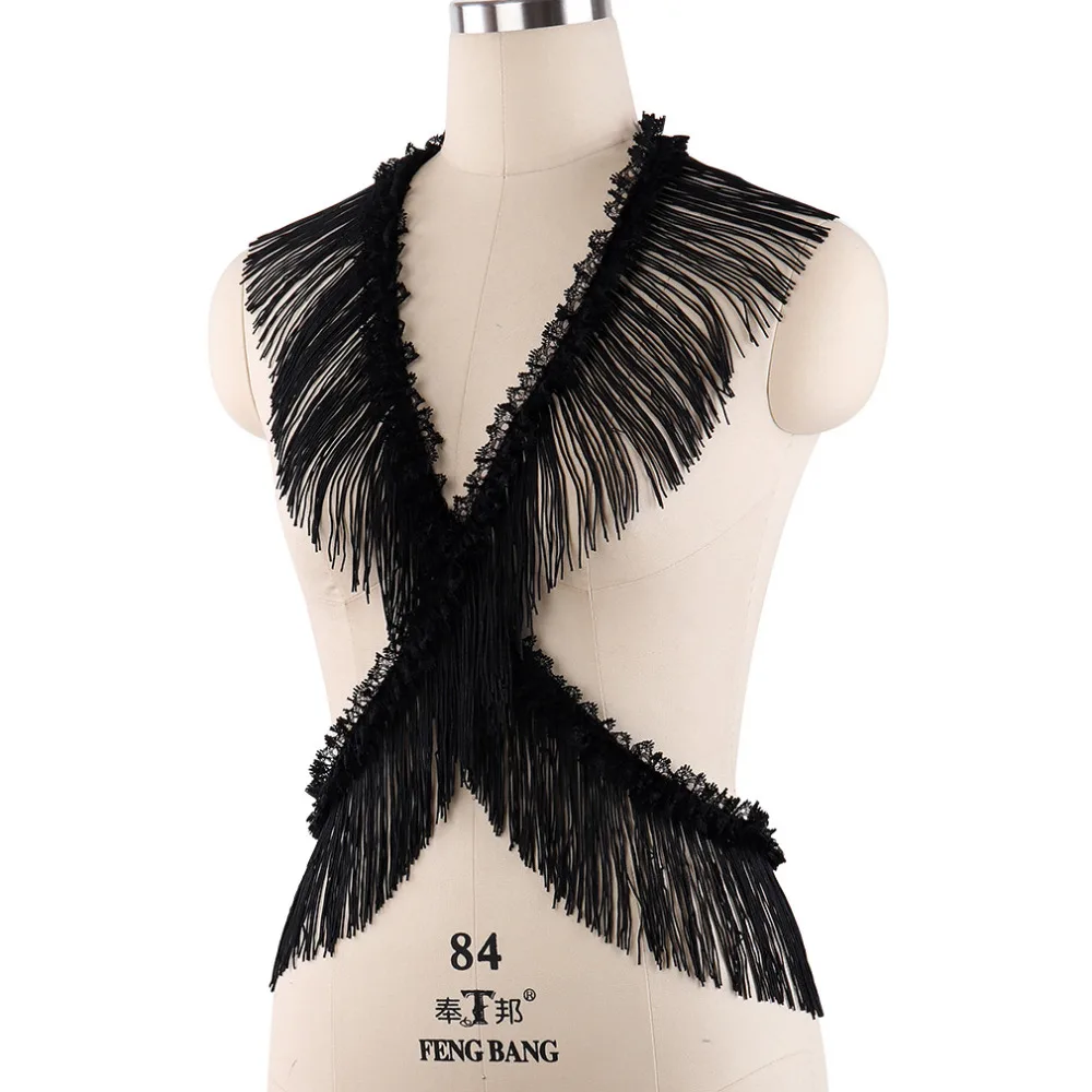 Сексуальный Бандаж с кисточками портупея для тела женская одежда фетиша и рейвы