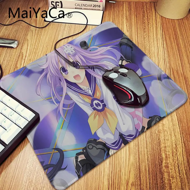LockEdge 25x29cm MaiYaCa гиперразмерный нептуния аниме девушка прочный резиновый коврик для мыши Подгонянные коврики для мыши компьютерный ноутбук Аниме Коврик для мыши - Цвет: LockEdge 25x29cm