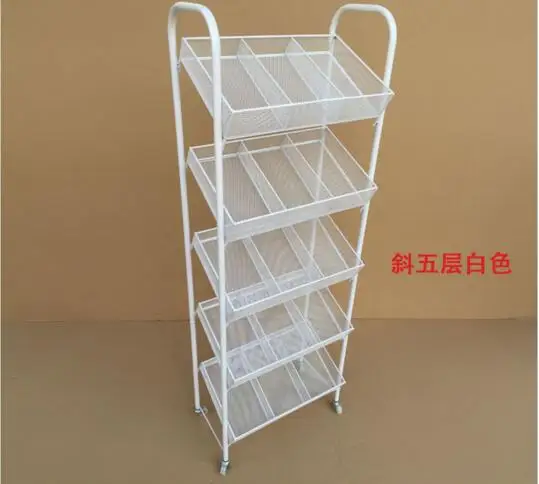 Небольшие бутиковые полки. Полка из кованого железа для лака ногтей.