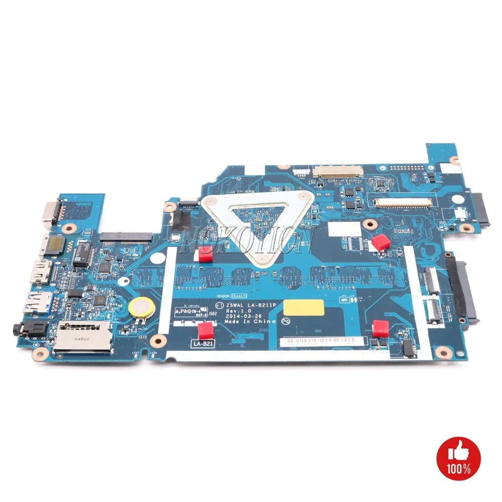 NOKOTION NBMNY11003 Z5WAL LA-B211P для ACER ASPIRE E5-511 E5-511-P8E8 Материнская плата ноутбука основная плата NB. MNPK11.001 NBMPK11001