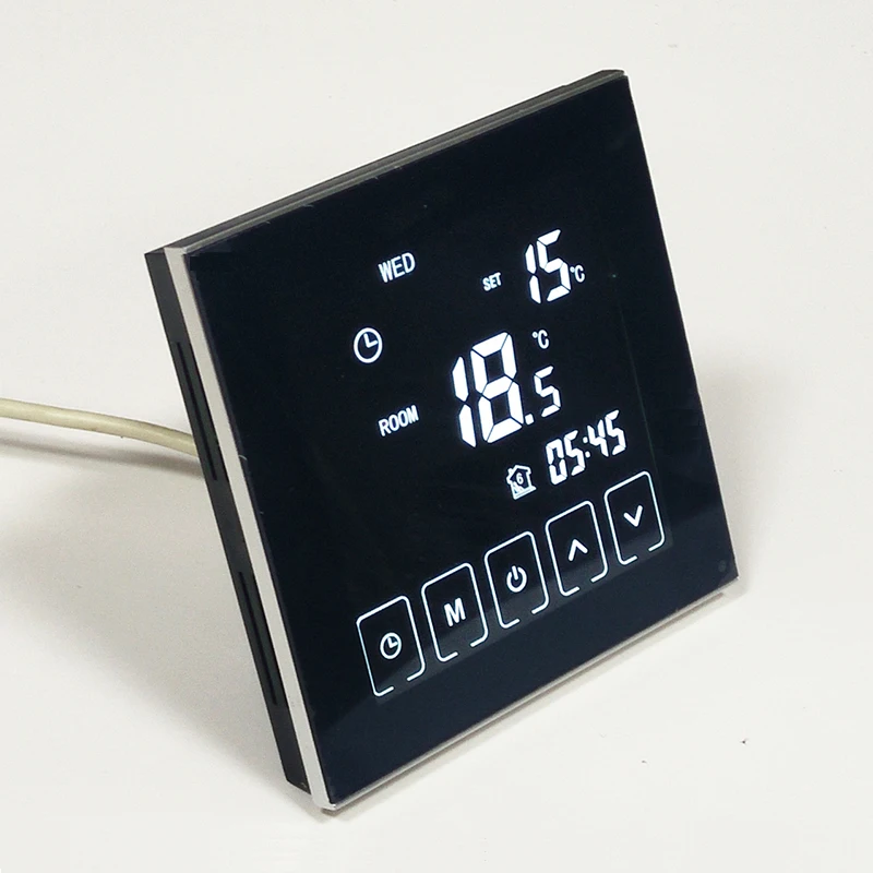 Комнатный термостат H901 цифровой сенсорный экран ЖК дисплей водонагреватель (3A)