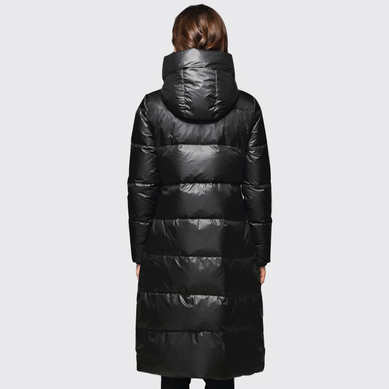Arbitmatch New Duck Down Jacket Women Winter Slim Long Coat Thickening Fashion Hood Parka Ladies Outwear | Женская одежда