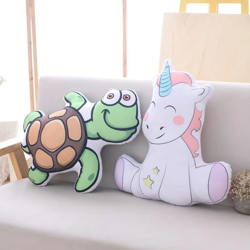 Kawaii с животными из мультфильмов для подушки мягкая плюшевая игрушка Болстер