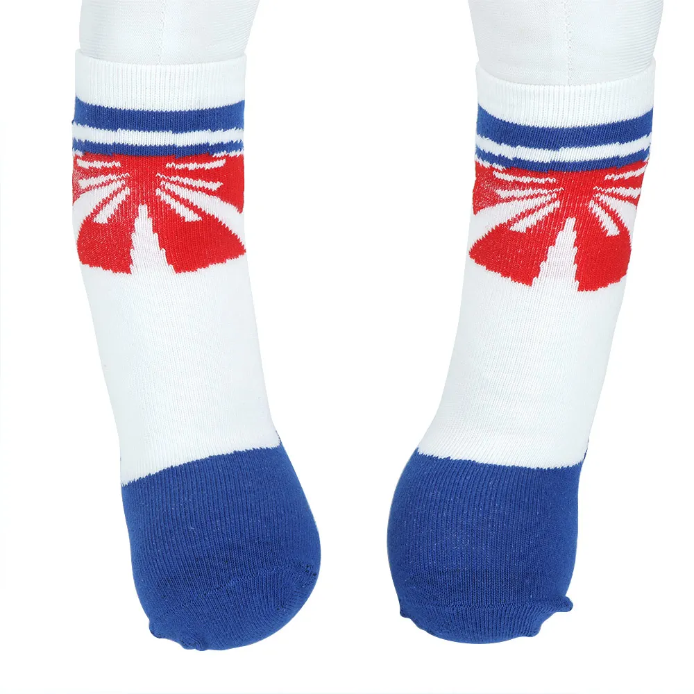 1 пара милые детские красные Гольфы с галстуком для маленьких мальчиков и девочек