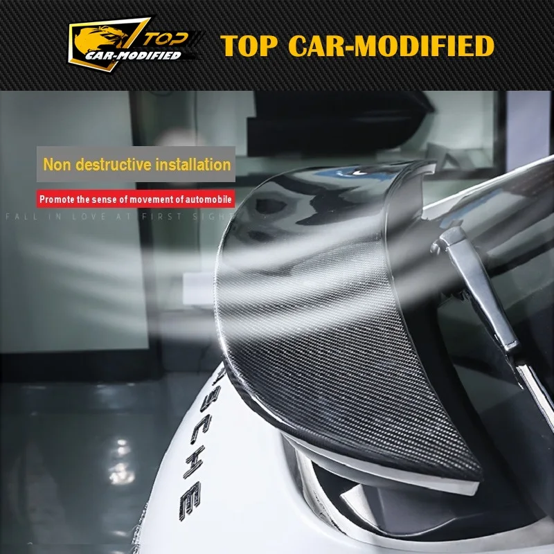 

Free shipping CARBON FIBER REAR SPOILER WING FOR PORSCHE PANAMERA 970