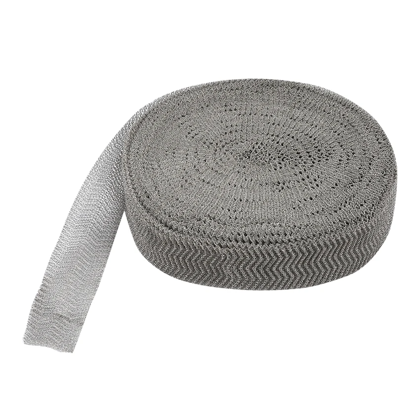 

20kg 4 wire SS304 Mesh Filter, Column Packing, Woven Filter For Distillation, Width 10cm , Diameter 0.15mm