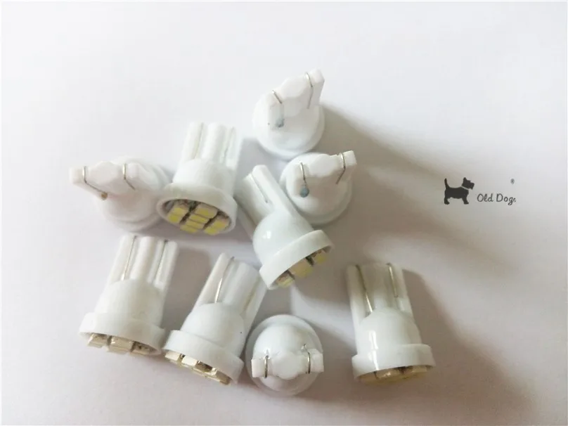200 шт. Led T10 8 smd 1206 8led 8SMD салона Свет 194 168 192 W5W 3020 Авто Клин освещения DC Тюнинг автомобилей