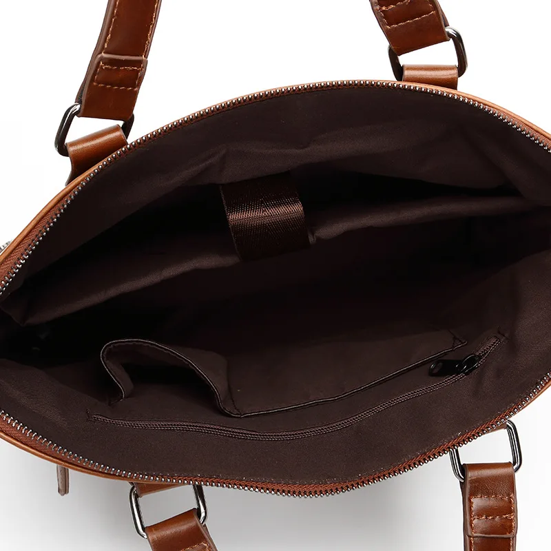 Мужской портфель кожаная сумка тоут для мужчин мужская через плечо деловая