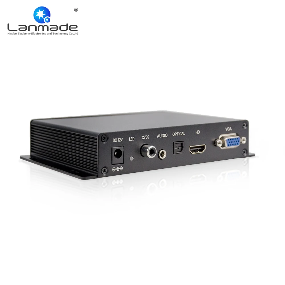 MPC1080P 1 металлический корпус 1080p hd vga cvbs выход usb sd mp3 Цифровая вывеска медиа бокс