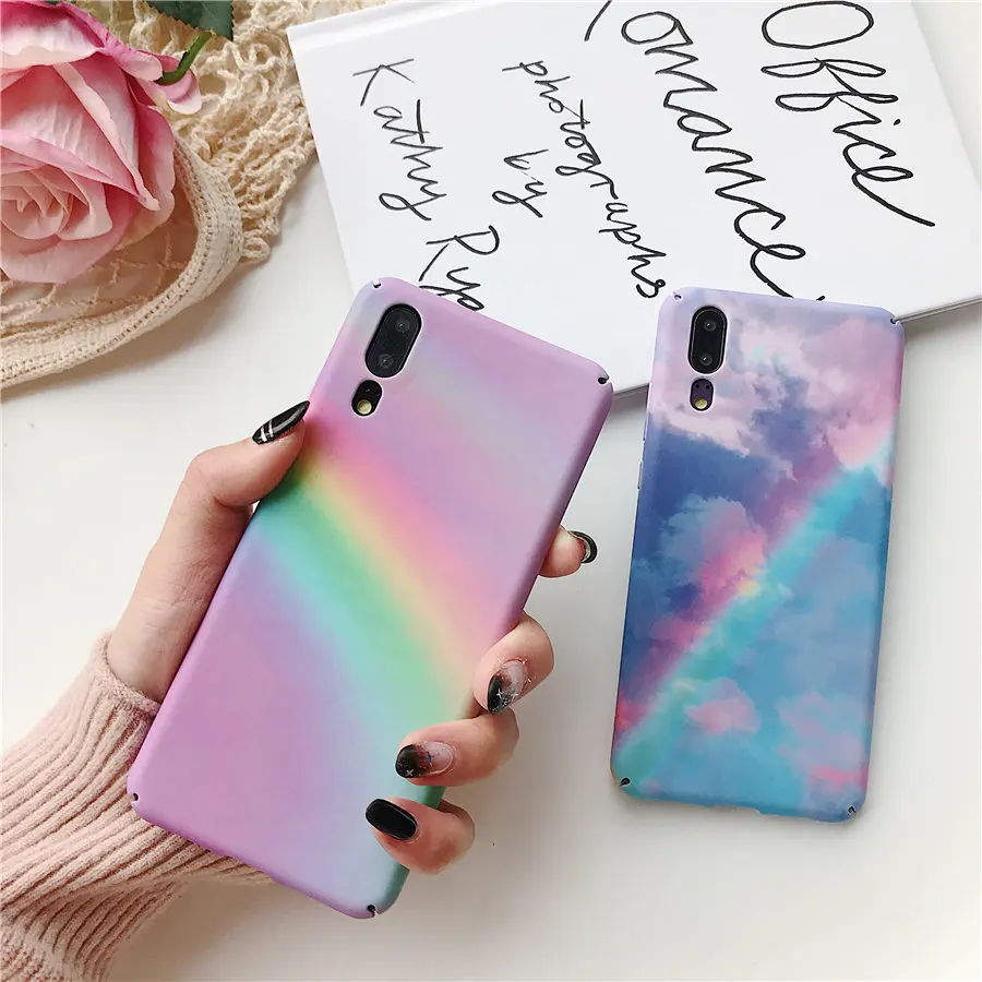 Ретро Золотой розовый мраморный чехол для huawei P20 Lite Nova 3e из гранитного камня