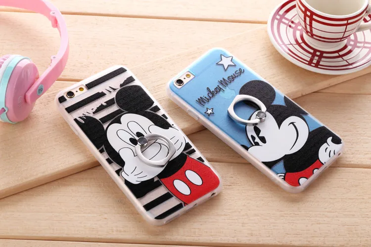 Новый мультфильм майки минни маус акриловые с пальца кольцо стенд держатель