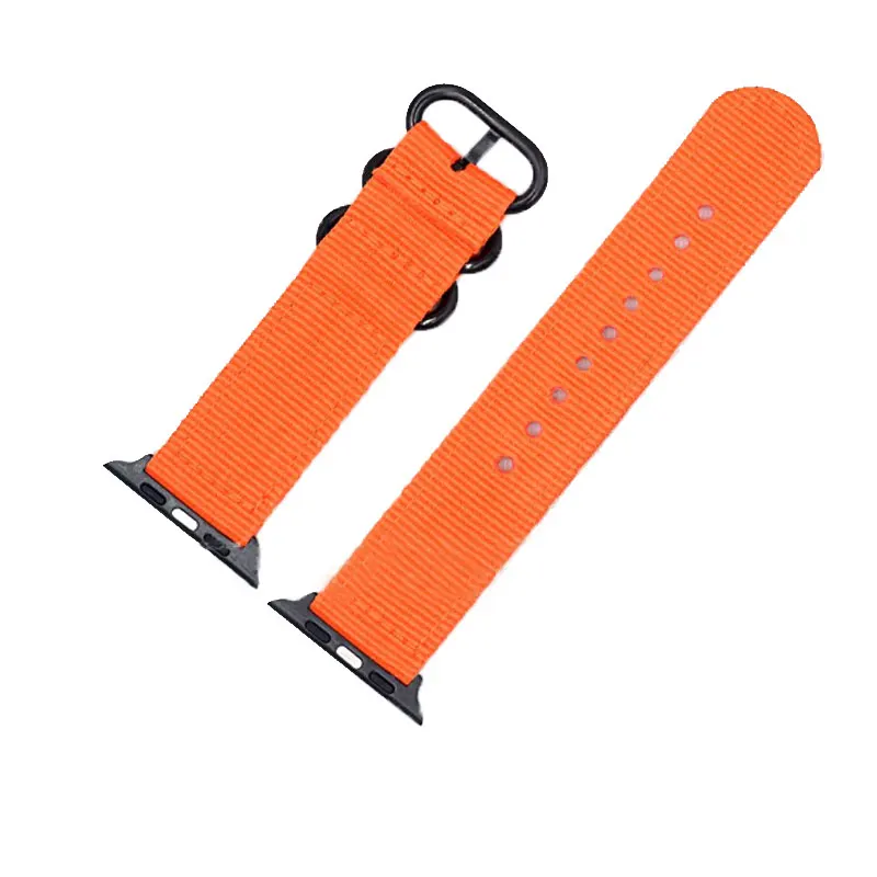 Ремешок нейлоновый для Apple Watch Band Series 3/2/1 спортивный браслет iwatch 42 мм 38 мм|Ремешки