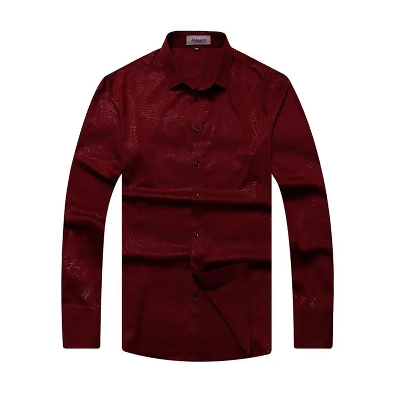 Рубашка мужская с цветочным принтом льняная Повседневная блуза длинным рукавом