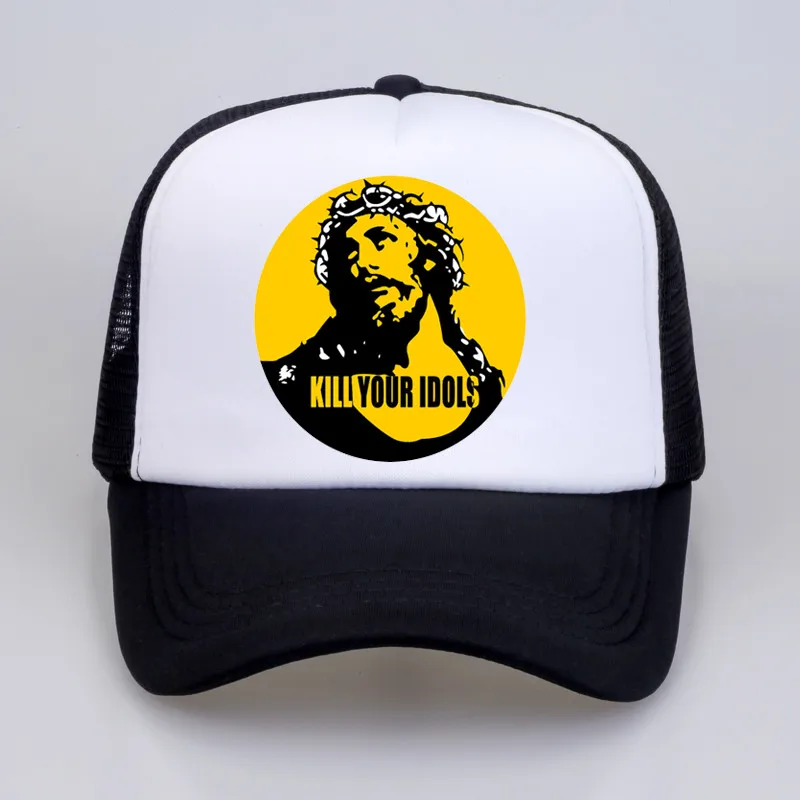 Guns N Roses Alx Rose та же кепка мужская Kill Your Idols забавные бейсболки рок музыка snapback шляпа - Цвет: Многоцветный