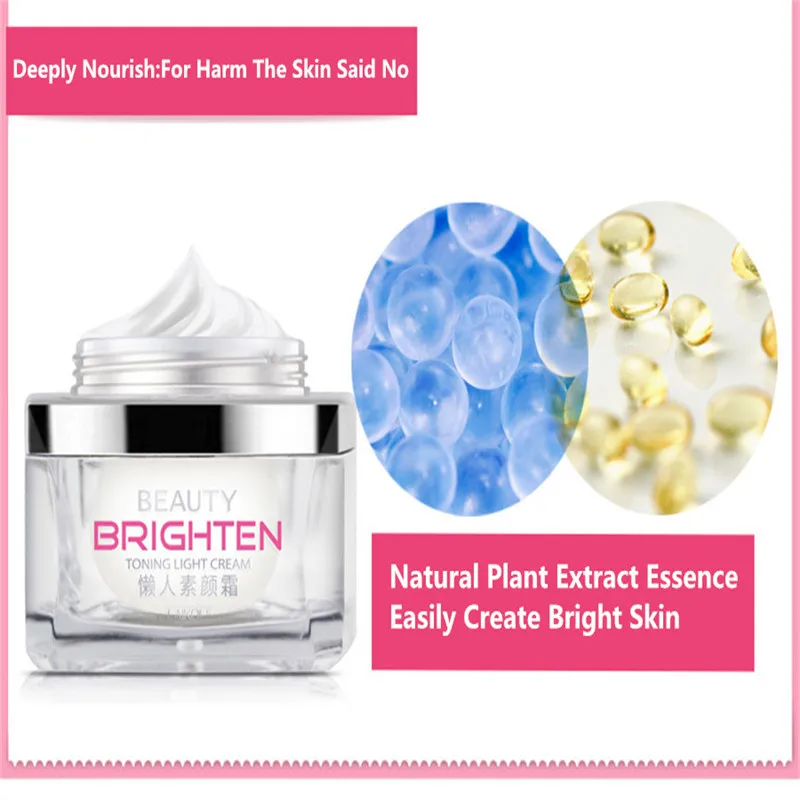 LAIKOU Beauty Осветляющий тонизирующий легкий крем отбеливающий Ageless против морщин